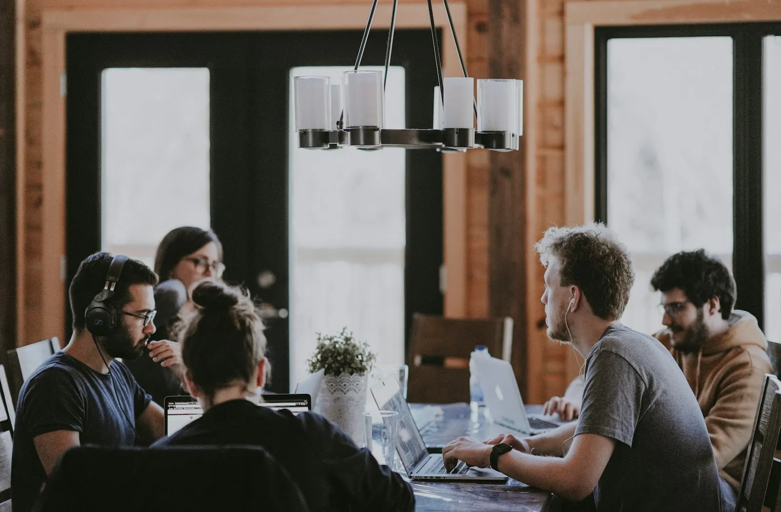 Ventacore consultants in a working session